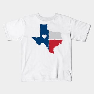 Show your Lone Star love with this Texas state t-shirt Kids T-Shirt